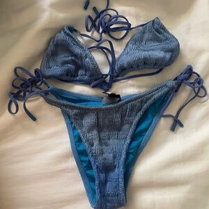 Triangl Vinca Bikini Blue